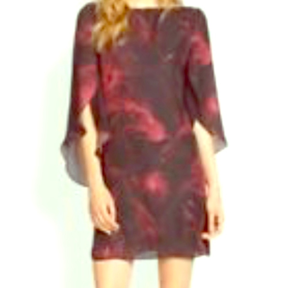 Milly Butterfly Sleeve Dress